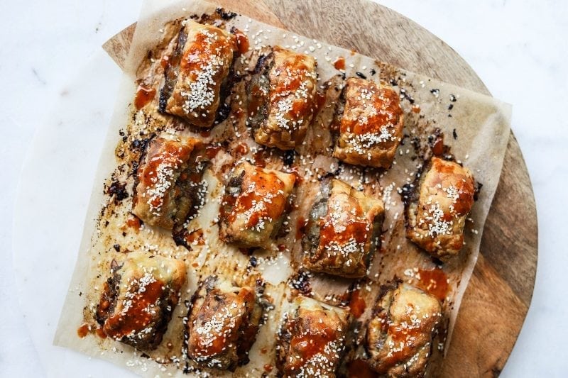 Beef and Thyme Sausage Rolls
