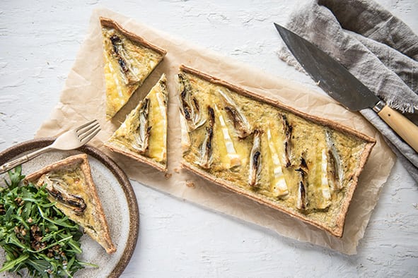 Roasted Fennel, Brie and Cardamom Tart, Carême Pastry