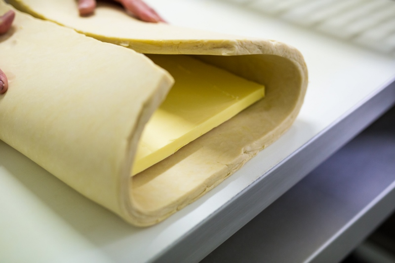 Carême Pastry, folding butter in to pastry